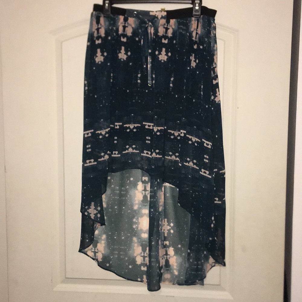 High low skirt